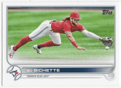 2022 Topps #126 Bo Bichette Toronto Blue Jays